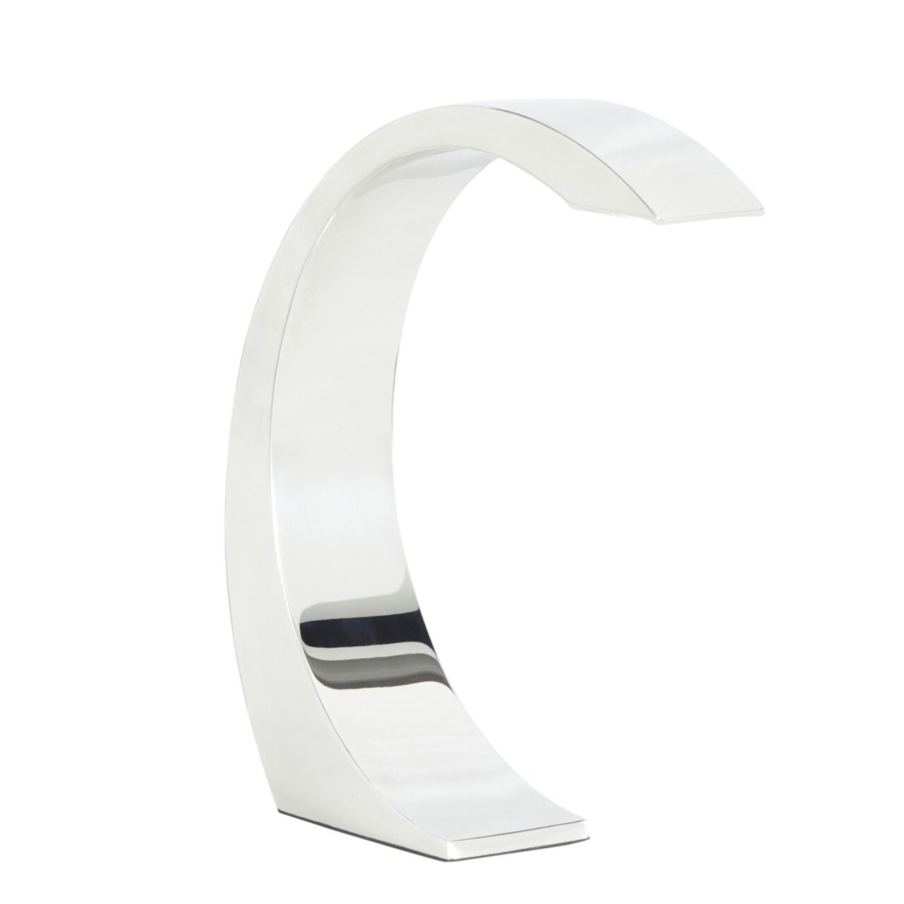 Lumisource Element LED Touch Table Lamp with Polished Stainless Steel Finish by